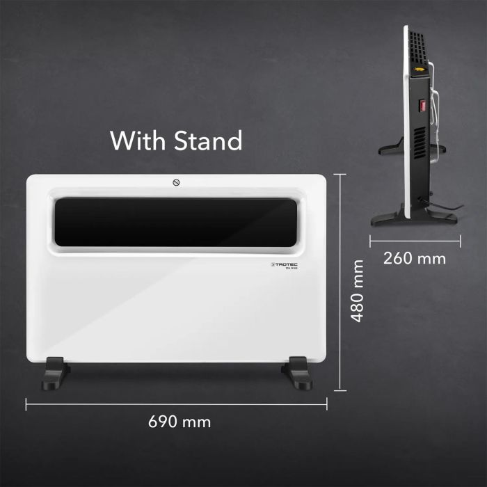 Конвектор Trotec TCH 1510 E 1500W White (1410000529)