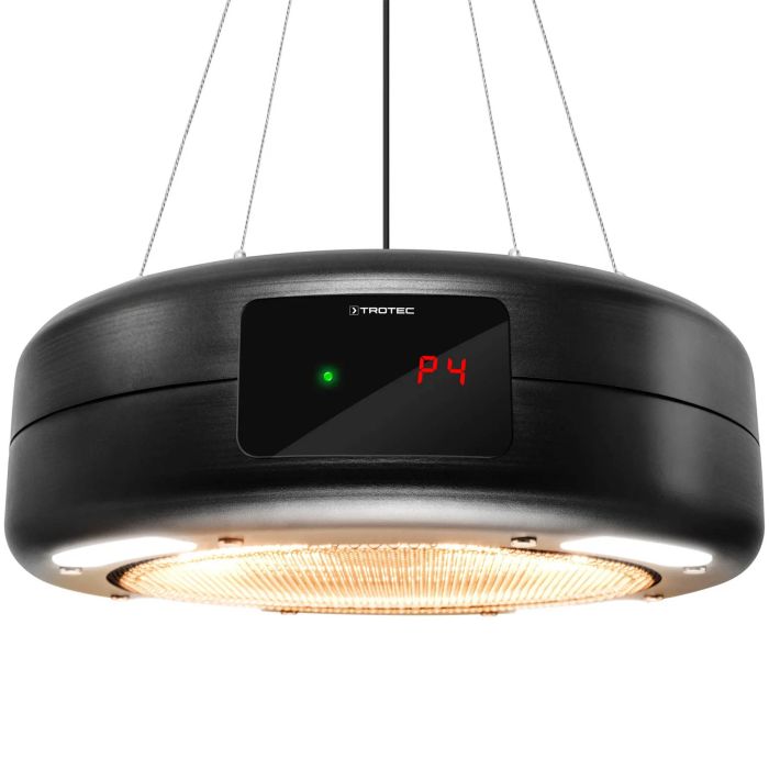 Обігрівач інфрачервоний Trotec IR 1550 SC 1500W + LED Black (1410003812)
