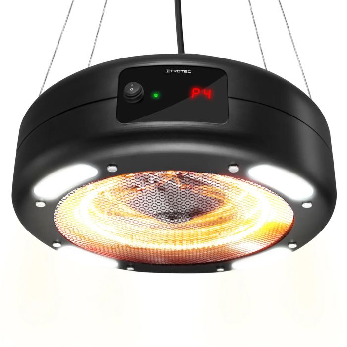 Обігрівач інфрачервоний Trotec IR 1550 SC 1500W + LED Black (1410003812)