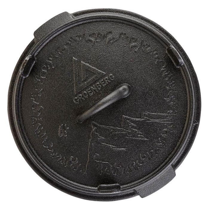 Казан з кришкою Groenberg Askja Pot 25 cm / 4 L Black (266016)
