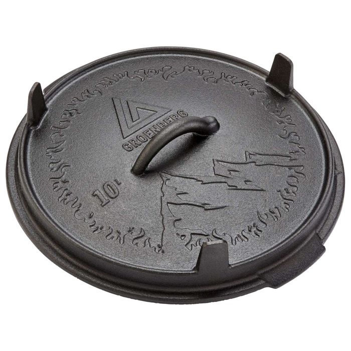 Котел с крышкой Groenberg Askja Pot 33 cm / 10 L Black (266018)
