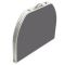Стіл Bo-Camp Case Model Oval 150x80 cm Grey (1404399)