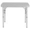 Стол Bo-Camp Premium 56x34 cm Grey (1404419)