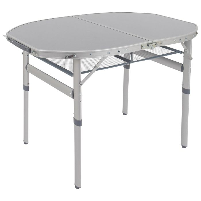 Стіл Bo-Camp Premium Oval 100x70 cm Grey (1404424)
