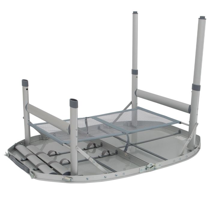 Стол Bo-Camp Premium Oval 100x70 cm Grey (1404424)