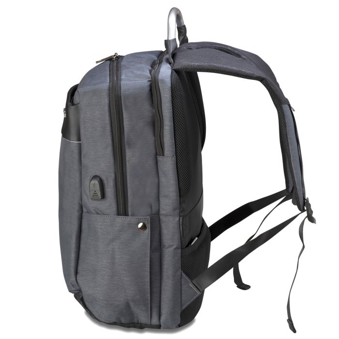 Рюкзак міський Semi Line USB 30 Grey (P8002) сірий