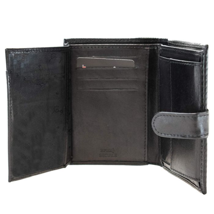 Портмоне чоловіче шкіряне Semi Line RFID Black (P8270-0)