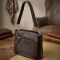 Женская сумка из натуральной кожи с удобной внутренней организацией Vintage 22979 коричневая