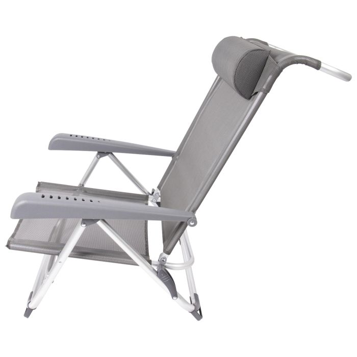 Крісло розкладне Bo-Camp Saint-Tropez Grey (1204796)