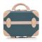 Бьюти-кейс Semi Line 10L Green-Navy (T5838-1)