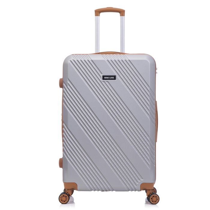 Чемодан Semi Line 24" (M) Light Grey (T5849-2)