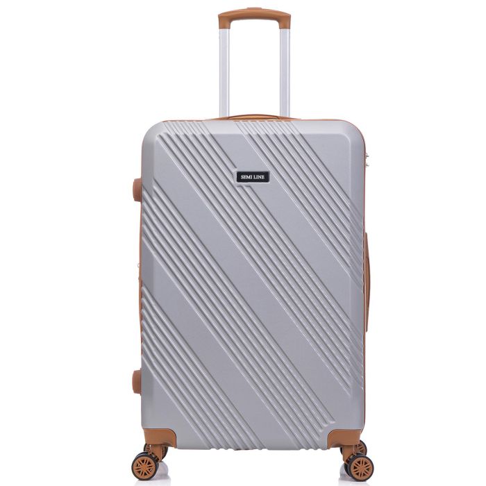 Валіза Semi Line 28" (L) Light Grey (T5849-3)