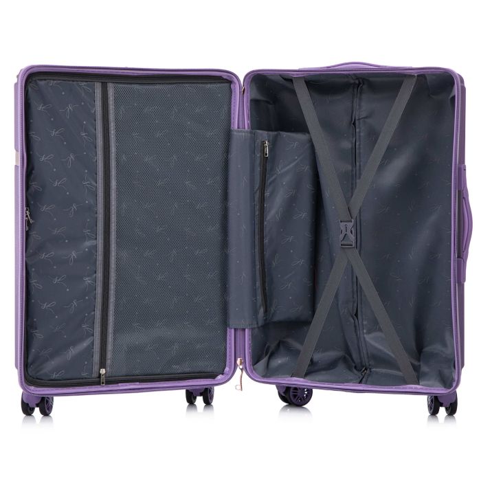 Чемодан Semi Line 24" (M) Purple (T5916-3)
