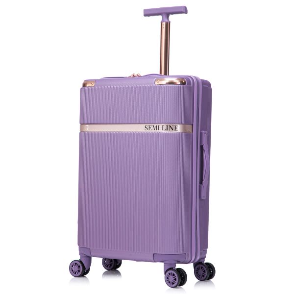 Чемодан Semi Line 24" (M) Purple (T5916-3)