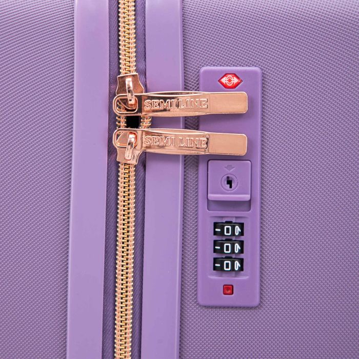 Чемодан Semi Line 24" (M) Purple (T5914-2)