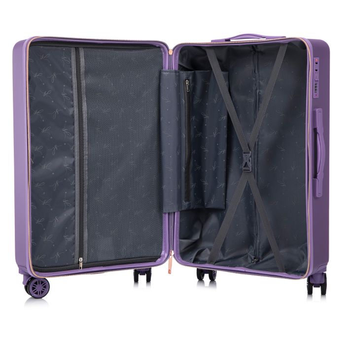 Чемодан Semi Line 24" (M) Purple (T5914-2)
