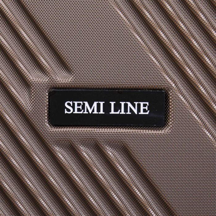 Валіза Semi Line 24" (M) Brown (T5850-2)