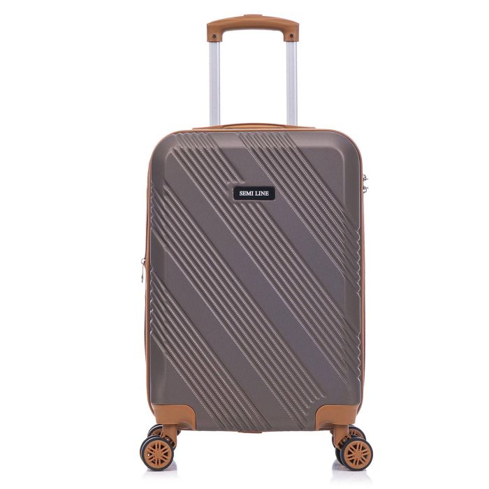Валіза Semi Line 20" (S) Brown (T5850-1)