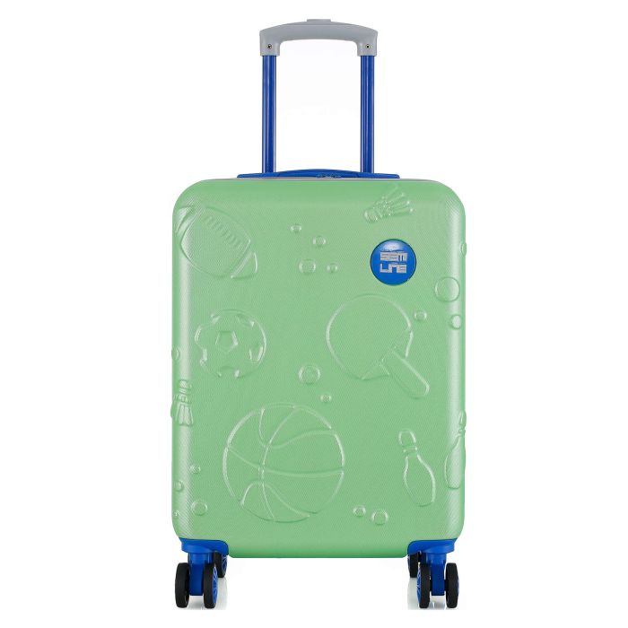 Чемодан детский Semi Line 20" (S) Green/Blue (T5890-2)