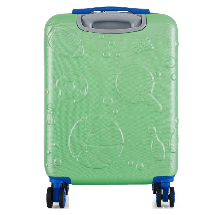 Чемодан детский Semi Line 20" (S) Green/Blue (T5890-2)