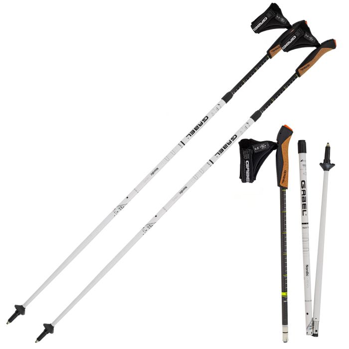 Палиці для скандинавської ходьби Gabel Nordic Revo Alu Carbon (7009351340000)