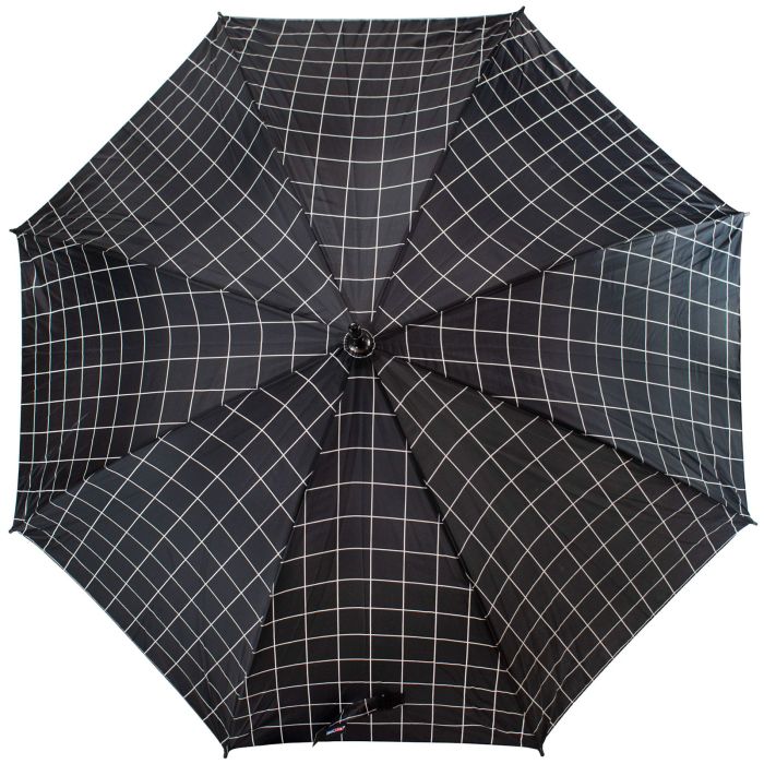 Зонтик Semi Line Grid Black (L2037-5)
