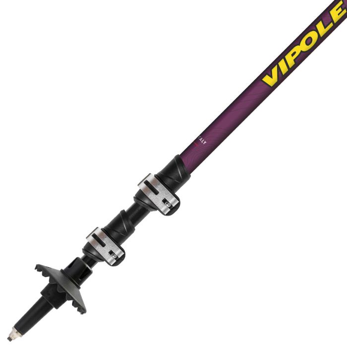 Палки трекинговые Vipole Base Camp Violet DLX (S25 08)