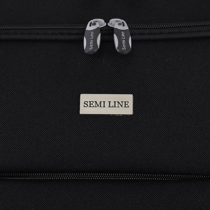 Валіза Semi Line 20" (S) Black (T5676-1)