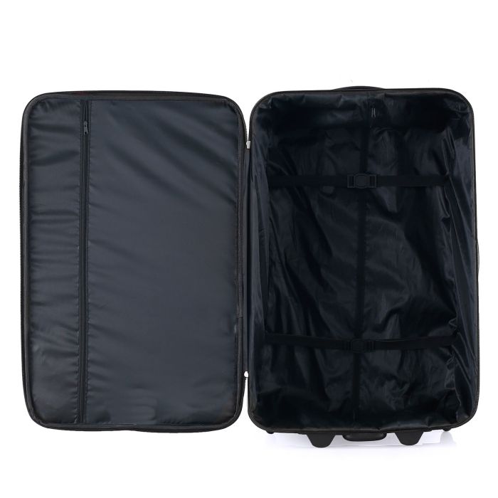 Чемодан Semi Line 24" (M) Black (T5676-2)