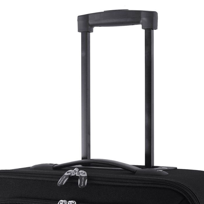 Чемодан Semi Line 24" (M) Black (T5676-2)