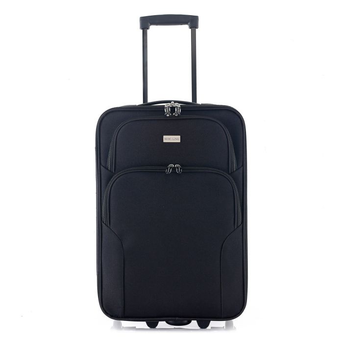 Валіза Semi Line 20" (S) Black (T5679-1)