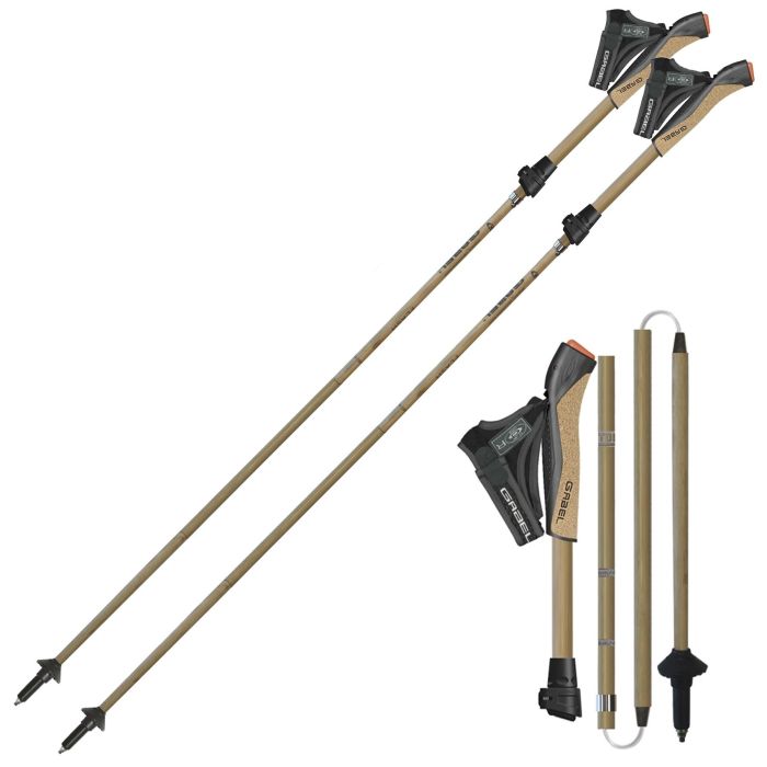 Палки для скандинавской ходьбы Gabel Nordic Bamboo Flash XTL (7009399100000)