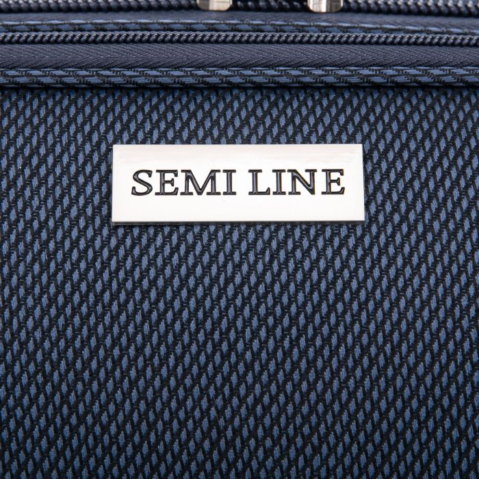 Чемодан Semi Line 24" (M) Navy (T5962-2)