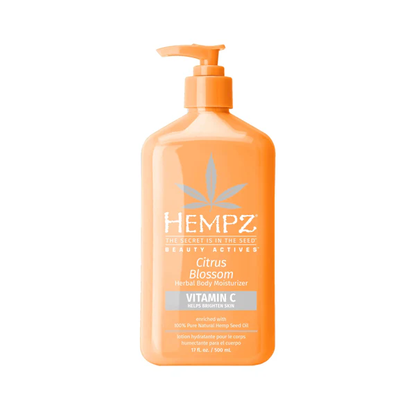 Молочко з вітаміном С "Квіти Цитрусу" Citrus Blossom Herbal Body Moisturizer with Brightening Vitamin C Hempz 500 ml