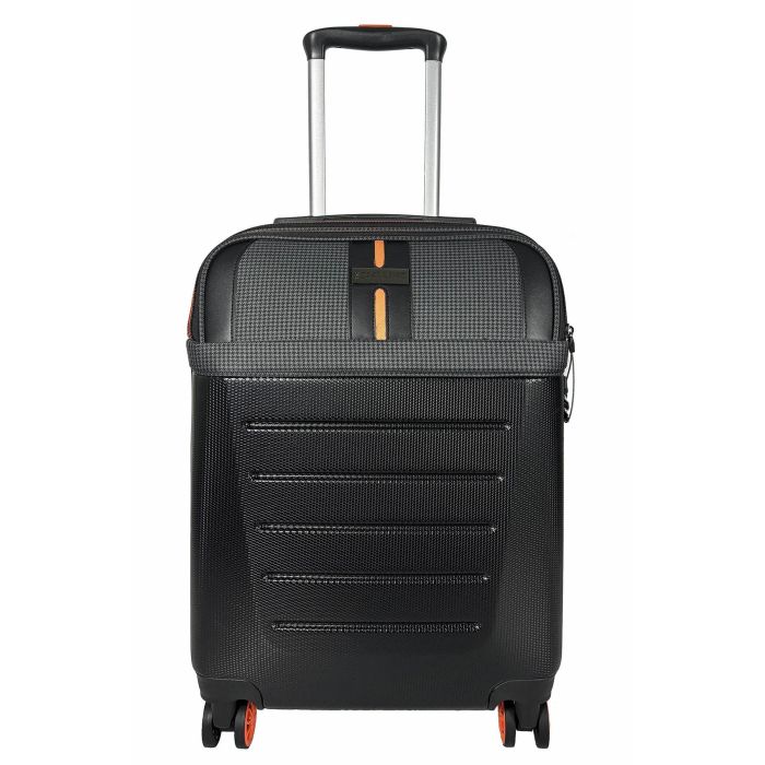 Валіза Semi Line 20" (S) Black/Orange Line (T5734-1)