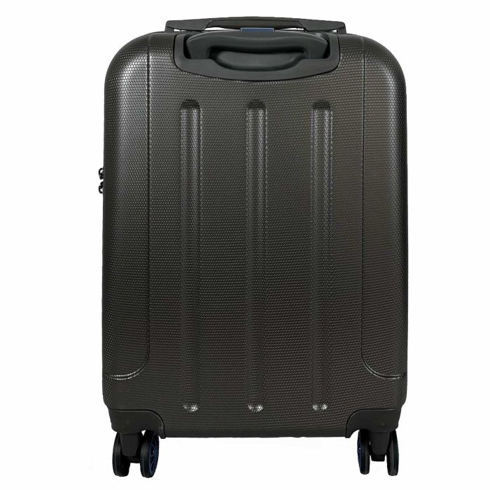 Валіза Semi Line 20" (S) Dark Brown/Blue Line (T5736-1)