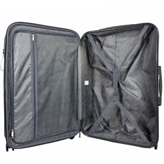 Валіза Semi Line 28" (L) Dark Brown/Blue Line (T5736-3)