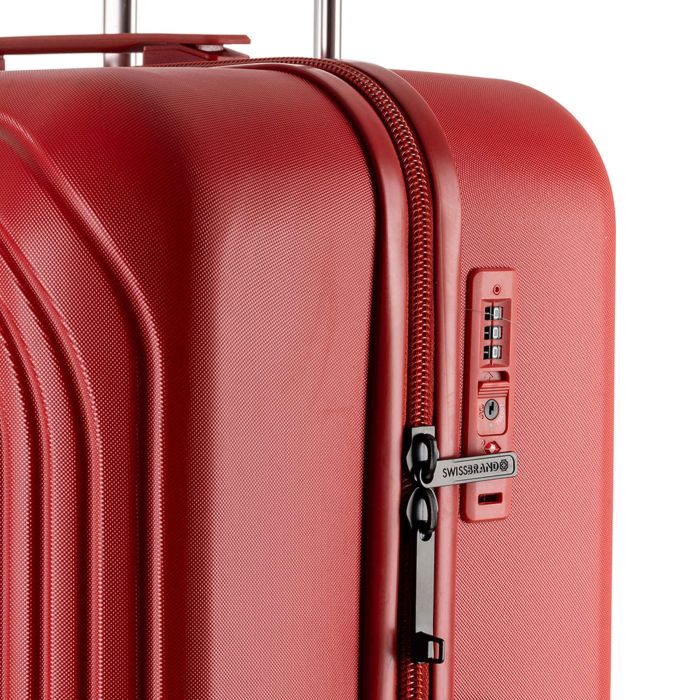 Валіза Swissbrand London (M) Red (SWB_LHLON201M) Discounted