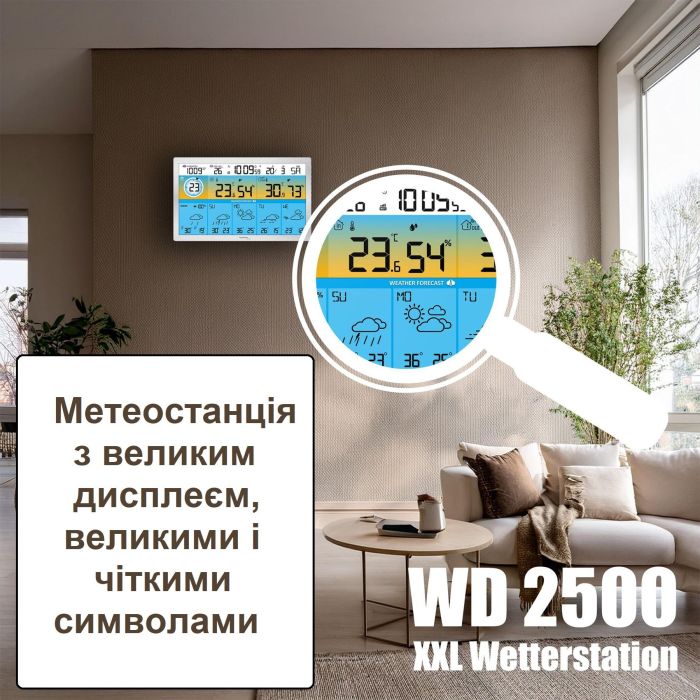 Метеостанція Technoline DirektWetter WD2500 Silver (WD2500)