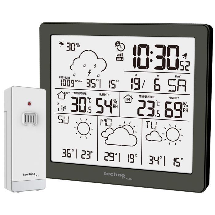 Метеостанція Technoline DirektWetter WD2200 Graphite(WD2200)