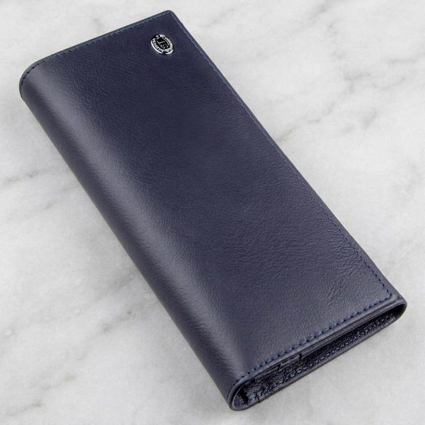Женский кошелек с наружным отделением ST Leather 18895 синий