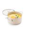 Каструля з кришкою KitchenAid АС, 20 см, 3,11 л, з керам покриттям, кремовий (CC010376-001)