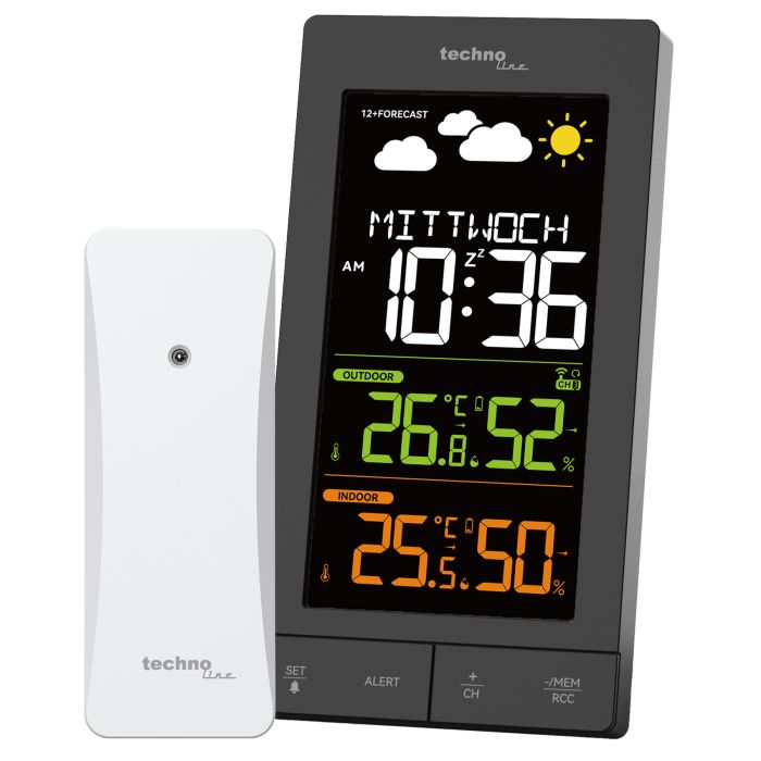 Метеостанція Technoline WS6458 Black (WS6458)