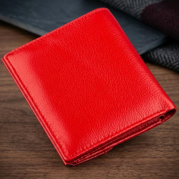 Портмоне для жінок із монетницею ST Leather 18918 червоний