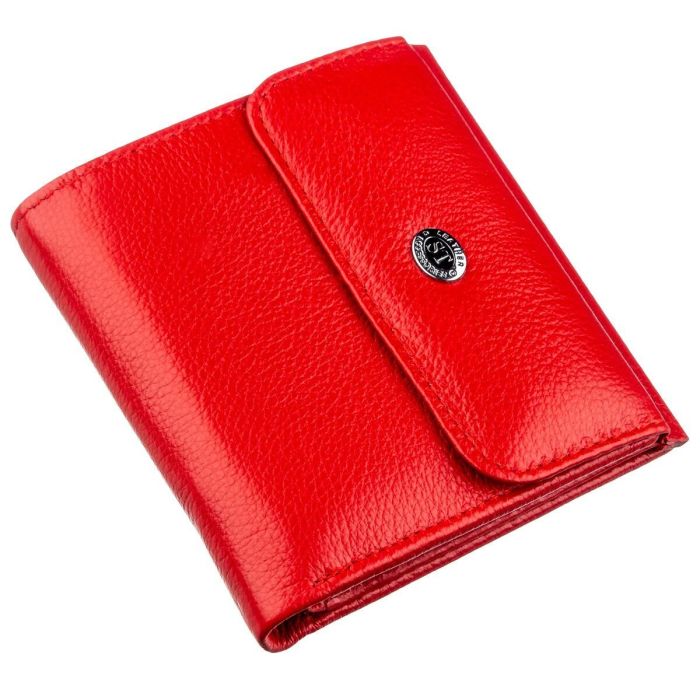 Портмоне для жінок із монетницею ST Leather 18918 червоний