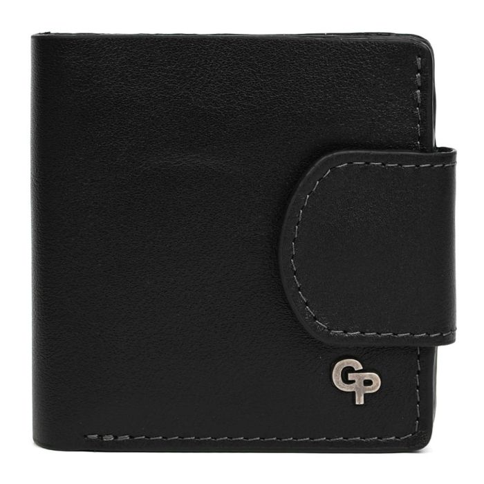 Портмоне з монетницею Grande Pelle 500610 чорне (500610)