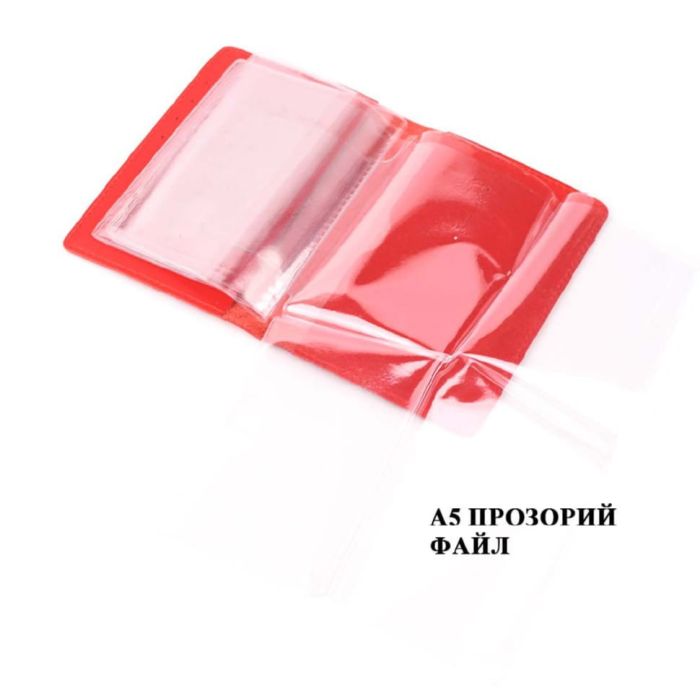 Шкіряна обкладинка для авто документів Limary Lim-3991GR червона (Lim-3991GR)