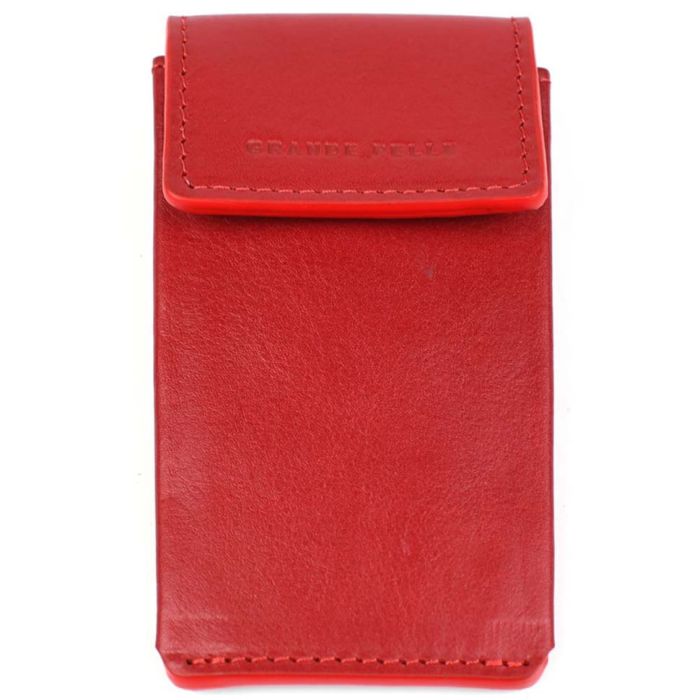 Ключниця шкіряна Grande Pelle 400660 червона глянсова (400660)