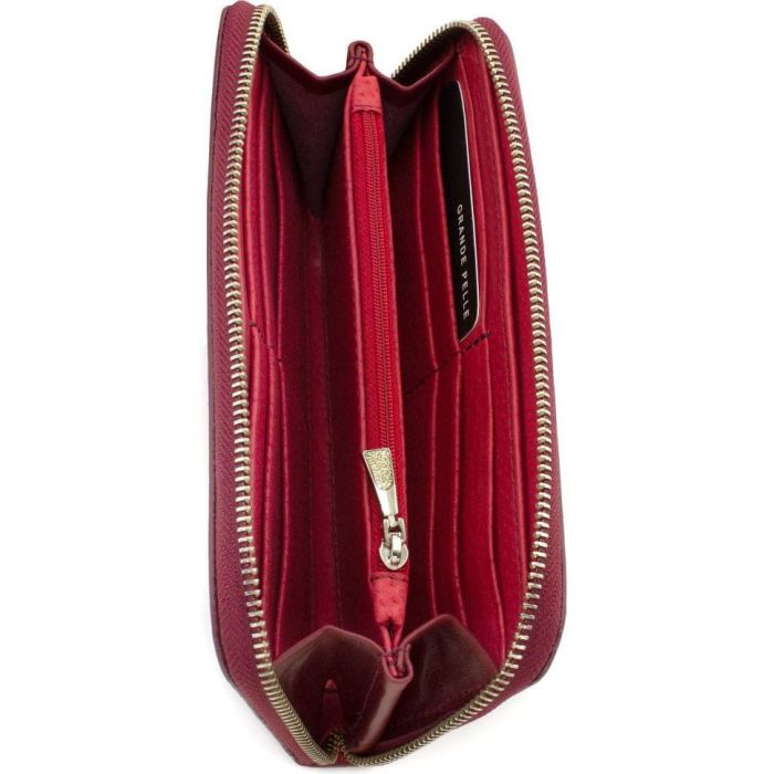 Портмоне на блискавці Grande Pelle Serpente 532661 (532661)