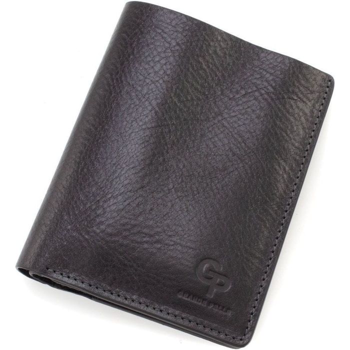 Портмоне чоловіче шкіряне з кишенею для AirTag Grande Pelle 518610 (518610)
